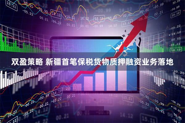 双盈策略 新疆首笔保税货物质押融资业务落地